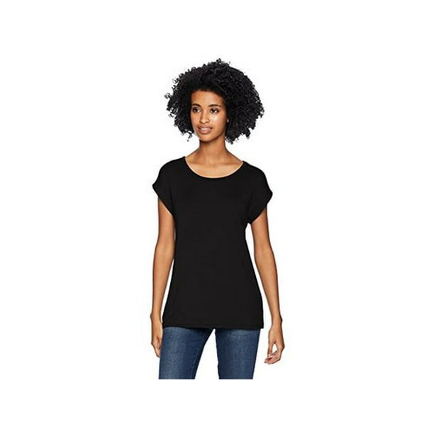 Daily Ritual Womens Supersoft Terry Dolman-Sleeve Boat-Neck Shirt Brand Daily Ritual Womens Supersoft Terry Dolman-Sleeve Boat-Neck Shirt Brand